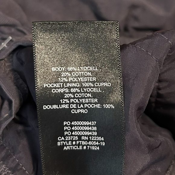 Aritzia The Group Babaton Kerri Pant-Paperbag Waist Wide Leg Cropped Pan… - Picture 10 of 13